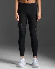 Ignition Shield Compression Tights, 2XU, M, Black/Black Reflective, Female