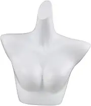 Female Mannequin Torso Underwear Display Stand Versatile Decorative Lingerie Mannequin Bra Display Model Prop for Countertop , Flat Shoulders