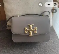 在飛比找Yahoo!奇摩拍賣優惠-名牌精品包 國際精品包 TORY BURCH 包包灰色