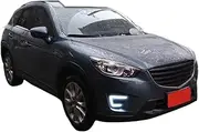 Compatible With Mazda CX-5 CX5 2012-2016 Driving DRL Daytime Running Light Fog Lamp Relay LED Daylight Car Style (White and yellow)