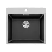 Blanco Made in Germany SUB500IFAK5 SteelFrame Sink with Tap Ledge