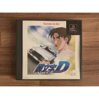 在飛比找蝦皮購物優惠-(附側標) PS PS1 頭文字D 初版 初代 正版遊戲片 