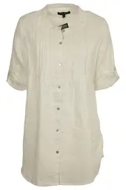 Pintuck Front Button Shirt--JUM-326J3080A