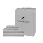 4 Piece Sheet Set Egyptian Cotton Sheets 600 Thread Count Queen Size, Long St...