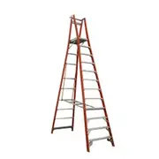 INDALEX 150kg Pro 12 Step Fibreglass Platform Ladder PROPF15/12