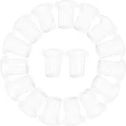 Totority 50Pcs Plastic Mesh Cups for Hydroponic Planting Durable Planting Baskets for Root Structure Ventilation for Growing Vegetables Fruits and Flowers Containers