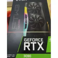 在飛比找蝦皮購物優惠-二手非礦卡EVGA RTX3090 FTW3 24G 5年延