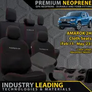 Volkswagen Amarok 2H (Cloth Seats) Premium Neoprene Full Bundle (Made to Order)