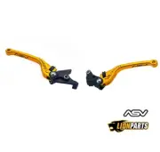 ASV Gold Brake and Clutch Lever Set For Aprilia RSV4 2009-2020