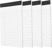 Healeved Notebook A5 Memo Pad 4 Books Legal Pad Nonstick Design Office Supplies Lined Paper Small Notebook