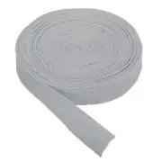 Cotton Twill Tape 3/4" 10 Yards Cotton Ribbon Bias Binding Tape Silver Grey