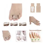 6 Broken Crooked Hammer Bent Toe Cushion Straighteners Wraps Bandages Protectors