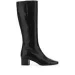 [Carel Paris] Carel Paris 40mm Malaga Leather Boots 40 IT BLACK