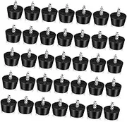DOITOOL 100Pcs Non Slip Rubber Feet Pads for Furniture Legs Easy Installation Table and Chair Levelers Durable Floor Protectors for Home Appliances Reducing Design Versatile Use for