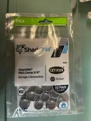Sharkbite 3/8 In. Stainless PEX Clamp Ring UC952Z 3 Packs of 10 = 30 TL Oetiker