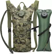 Tactical Water Hydration Pack Military 3L Water Bladder Carrier Backpack Leakpro