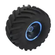 4Pcs 1/10 Scale Monster Truck Tires RC Car Tire And Wheels For 1/10 Remote FD
