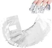 500Pcs Nail Polish Wraps Remover Aluminium Soak Off Foils Cotton Pads Gel Removal Tool Kit With Lint Free Lager Cotton Pad