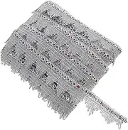 SEWACC Braided Fringe Trim for Embroidery DIY Crafts Decorative Clothing Ribbon for Curtains and Accessories with Unique Design