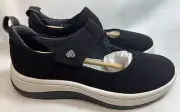 CLARK’s Cloudsteppers Cushion WOMEN'S ARLA AIR MARY JANE 5 Black Brushed Fabric