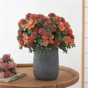 Fake Plant Artificial Flowers Fake Flower Artificial Hydrangea Silk Flower