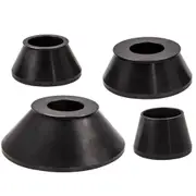 [MaXpeedingrods] 4Pcs Steel Wheel Balancer Taper Cone Practical 40mm Standard Shaft Accuturn Coat