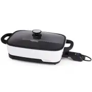 Presto Skillet Multi-Cooker 16" Precision White Non-Stick Adjustable Thermostat