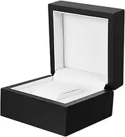 1pc Box Watch Box Display Cabinet Watches Simple Watch Case Watch Travel Case Watch Organizer Wrapping Boxes Watch Display Case Practical Watch Case Watch Cases Paint Black Holibanna