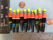 10 NEW WOOD SLIP FLOATS / BOBBERS PANFISH ICE FISHING NO FREEZE UP ON LINE B132