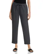 Eileen Fisher Drawstring Tapered Ankle Pants