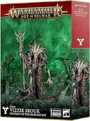 Games Workshop - Warhammer - Age of Sigmar - Skaven: Vizzik Skour Prophet of The Horned Rat