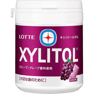 日本直送 LOTTE 樂天 木糖醇口香糖 XYLITOL 口香糖 罐裝口香糖 七彩綜合水果 萊姆薄荷 葡萄薄荷