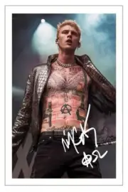 Machine Gun KELLY Signed Autograph 6x4 Photo Print Lose To My Downfall