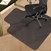 MARLOW Office Chair Mat for Carpet, Anti-Slip Desk Chair Mat with Grippers, PVC Carpet Protector, Large Floor Mat for Office Chairs, Gaming Chairs, Computer Chairs (120cm x 90cm x 0.2cm, Black)