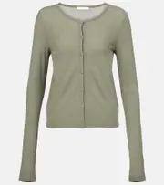 [Vince] Vince Cotton cardigan AU 12 green