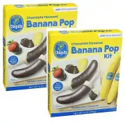 Chiquita Chocolate Banana Pop Kit Makes 8 Pops 4oz (2 Pack)
