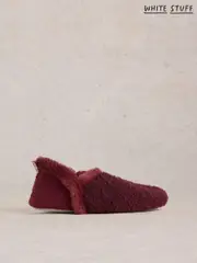 White Stuff Red Reya Closed Back Slippers (AV0943) | $39