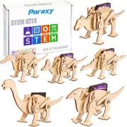 Dinosaur Toys, 6 Set STEM Kits for Kids Ages 8-10-12, Toys for Ages 8-13, Scienc