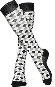[le CABARET LINGERIE] Women's Knee Socks Compression Knee Socks Stripes
