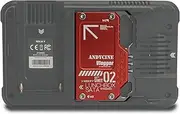 ANDYCINE Lunchbox II Red DIY Metal Case for SSD, Compatible with Atomos Ninja V, V+, Flame, Inferno, and Shogun Inferno