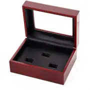 Collection Storage Box 3/4/5 Holes Championship Ring Display Case Box Wooden