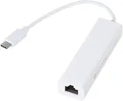 Tofficu C Ethernet Adapter with USB Hub LAN Port for Enhanced Connectivity with Plus Note Fast Wired Network Interface for Stable Internet Access