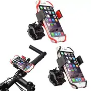 Universal Bicycle Mobile Phone Holder 360° Rotating Silicone Bike Phone Holder