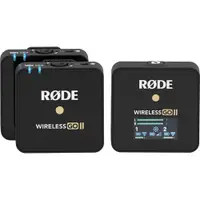 在飛比找蝦皮商城優惠-【RODE Wireless GO II 一對二微型無線麥克