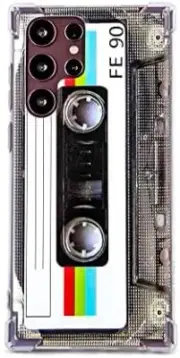 Case for Galaxy S22 Ultra, Shockproof Scratchproof with TPU Soft Bumper Retro Ca