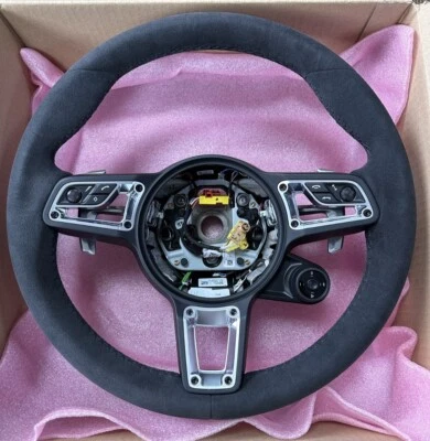 OEM Porsche Alcantara GT SMALL DIAMETER PDK Steering Wheel GT2 GT3 991.2 718