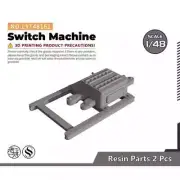 SSMODEL LYT48161 1/48 Switch Machine For Model Railroads Display