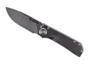 TwoSun Night Morning Pocket Knife Titanium Handle D2 Plain Edge Blade TS346-D2