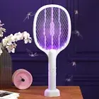 2 in 1 Bug Zapper Racket Handheld Fly Zapper for Indoor and Outdoor Pest Control