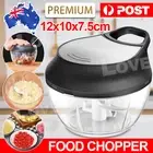 AU Vegetable Cutter Food Chopper Mincer Onion Garlic Peeler Tool Blender Crusher
